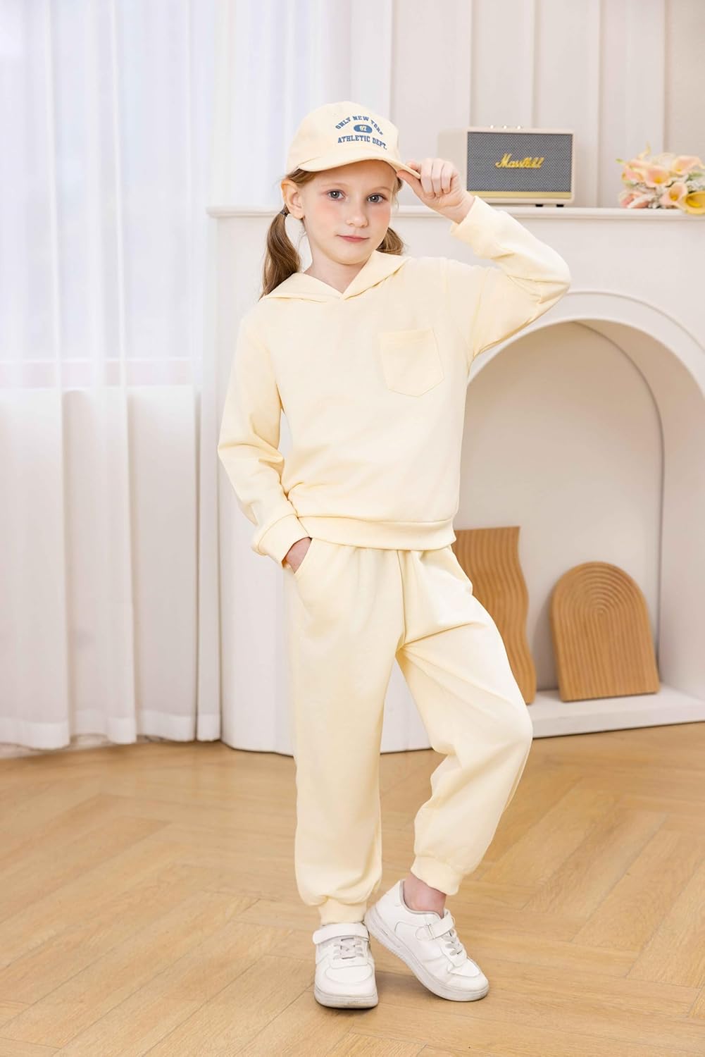 Toddler Girl Boy Long Sleeve Clothes Sets Hoodie Top Pullover Sweatshirt and Pants 2Pcs Unisex Tracksuit Sets - Image 2