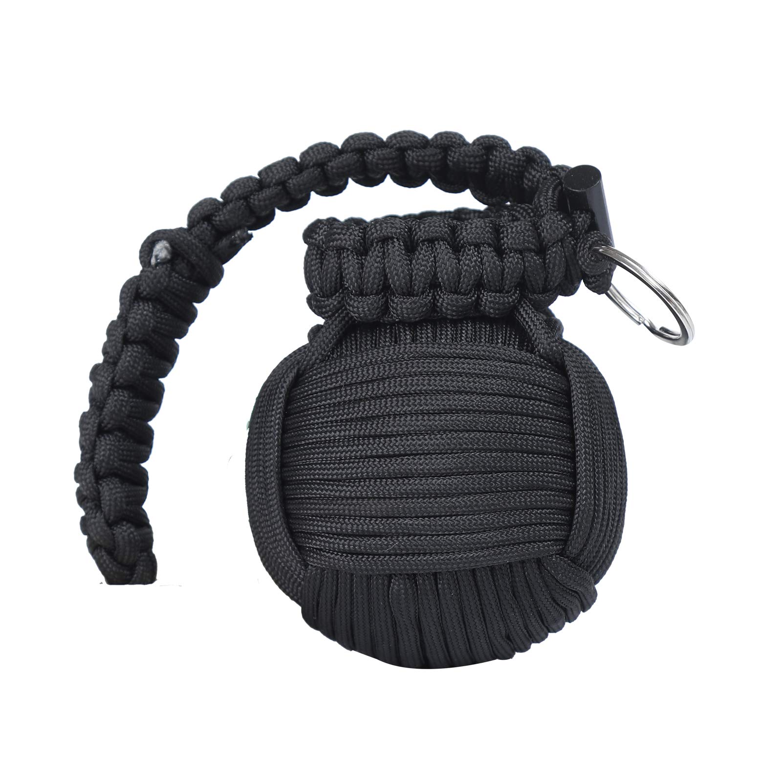 Kit de survie en paracorde Grenade Le meilleur kit d'urgence 48 outils (noir