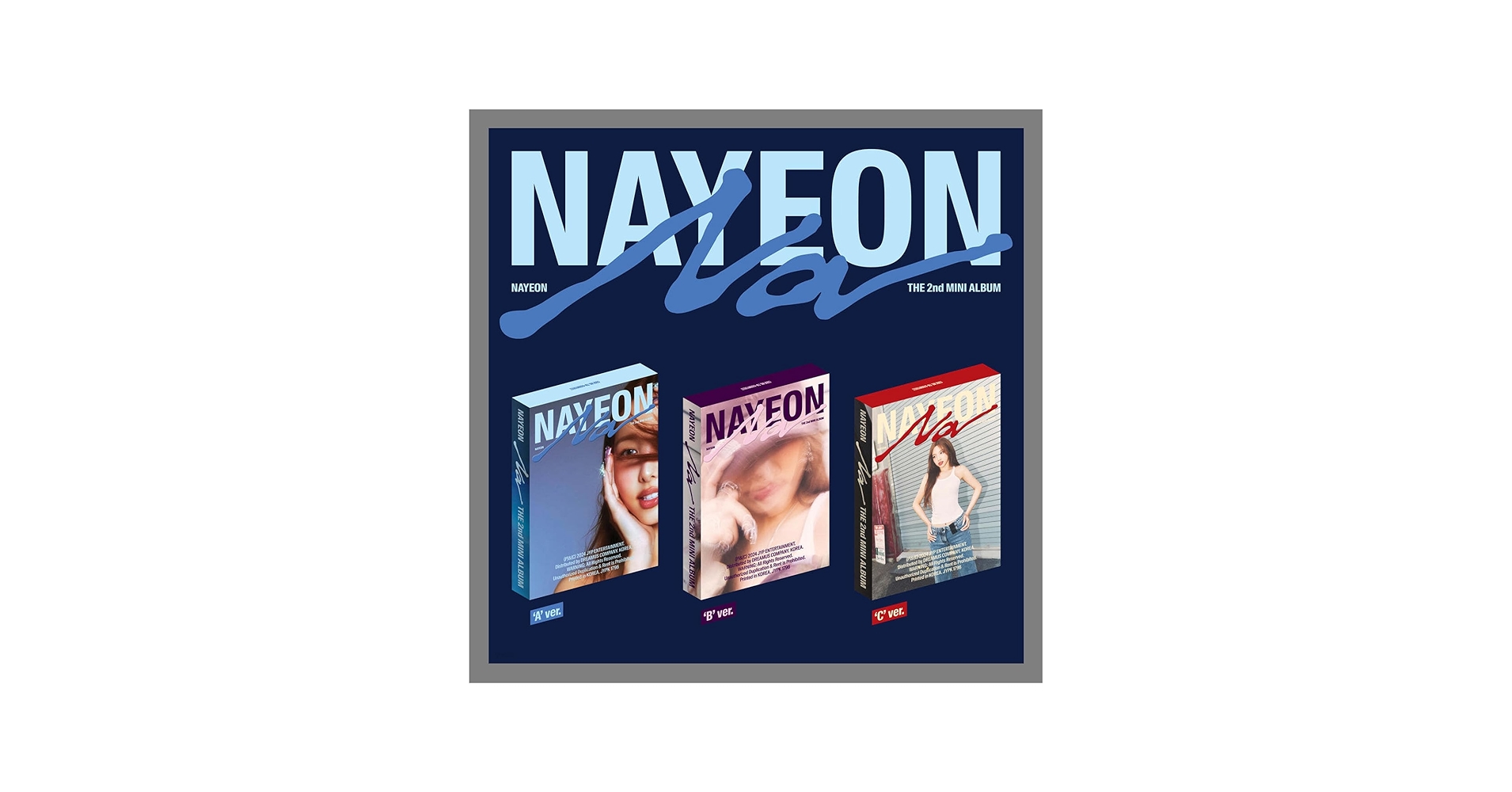 Amazon.com: TWICE Nayeon NA 2nd Mini Album with Tracking