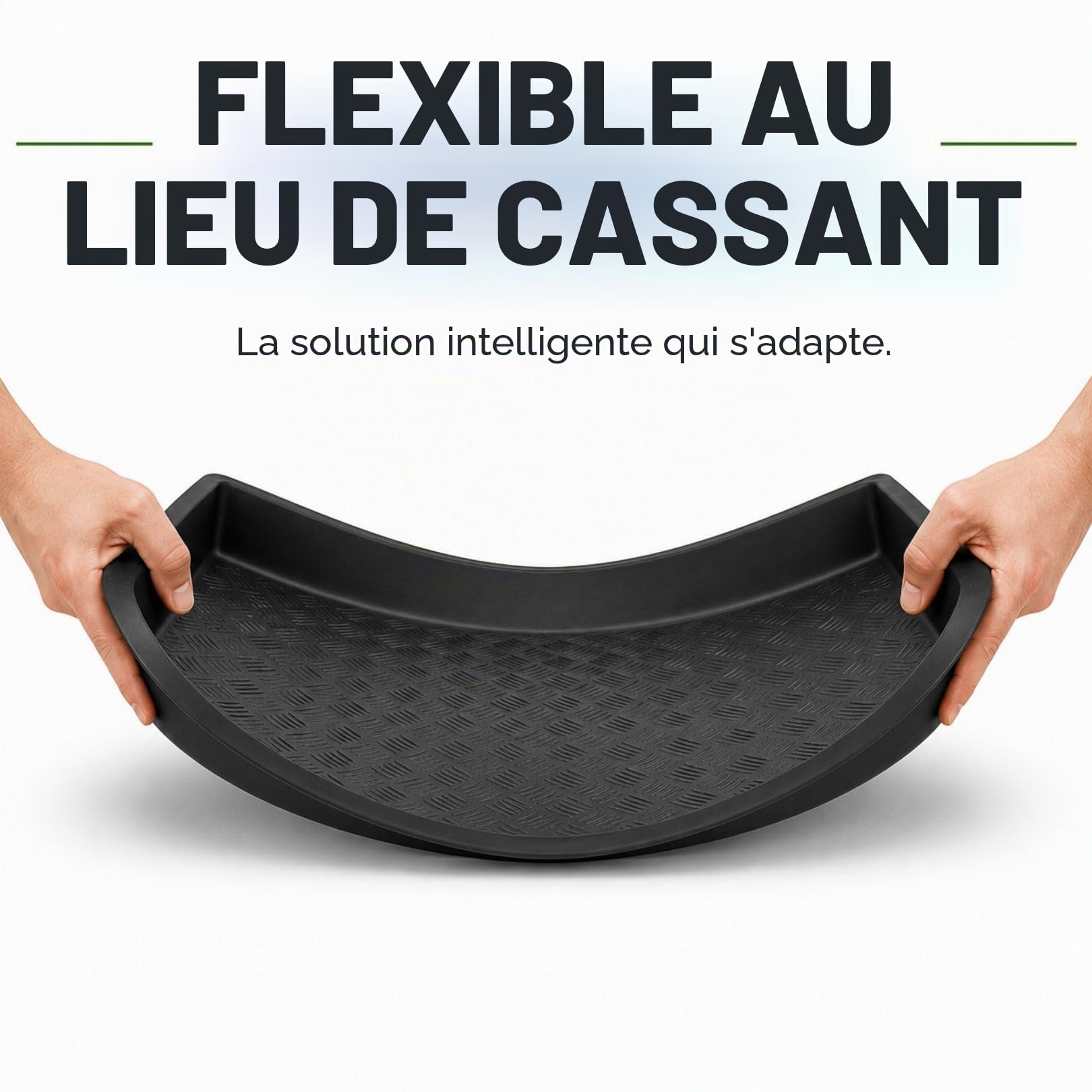 Weedness Bac de Rétention – 120×120×12 cm – Étanche et Résistant pour Culture Indoor, Hydroponique & Tente de Culture – Protection de Sol Flexible