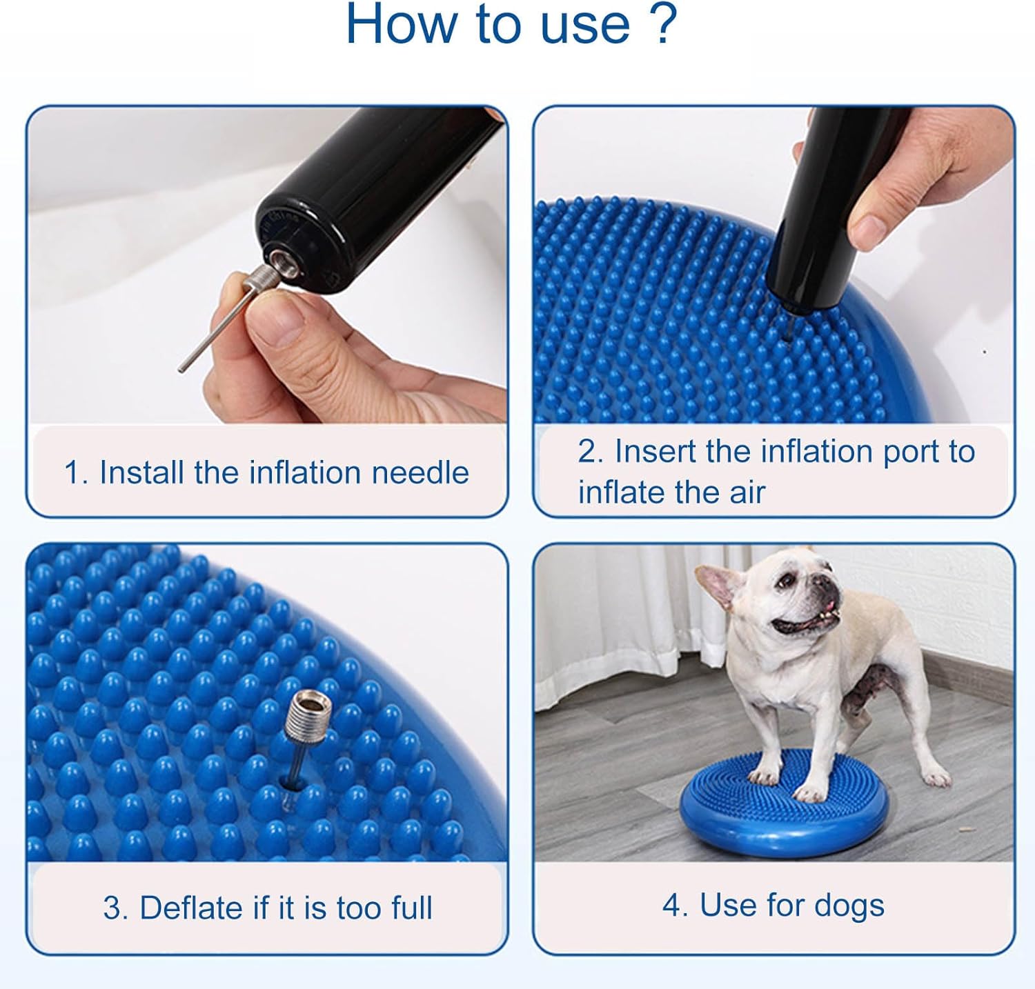 Pet Training Tool Cushion Wobble Pad for Better Leg Stability Versatile Cushion for Pet Sitting Standi Dog Training Supplies