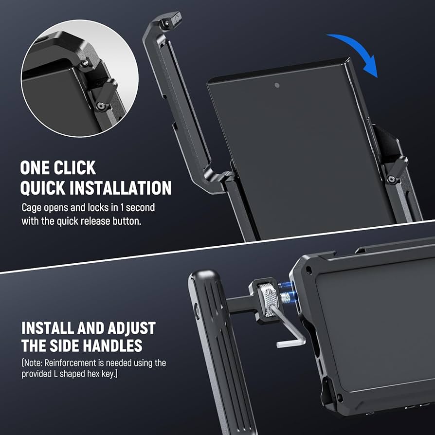 Amazon.com: NEEWER S23 Ultra Phone Cage Video Rig with Dual