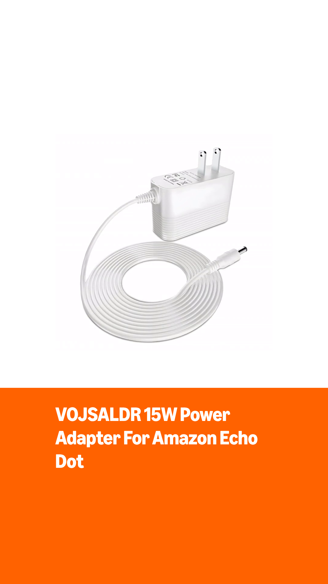 Amazon.com: 15W Power Adapter Replacement for Amazon Alexa Dot 3rd