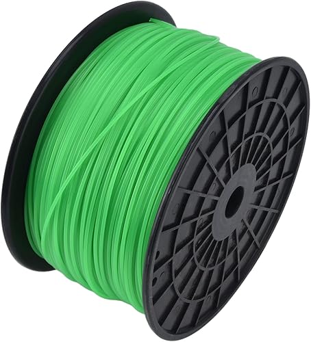 Miniatura 5 de TOPINCN Línea de recortadora de césped redonda, línea de repuesto de 0.079 pulgadas para trabajar en el patio o jardinería, cuerda de cortadora de