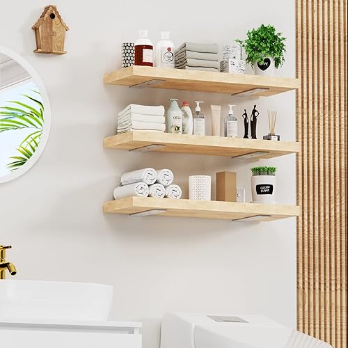 Miniatura 2 de YUMORE Soporte de estante, soportes de 7 pulgadas en L, resistentes, soportes de estante de acero inoxidable para montaje en pared para estantes