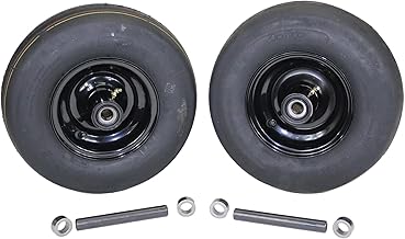 Antego Tire & Wheel Set of (2) 13x5.00-6 Pneumatic Tire and 6x3.25 Wheel Assemblies