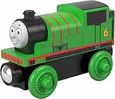 きかんしゃトーマス　木製レールシリーズ　パーシー パーシーとティドマス機関庫 《木製レールシリーズ》 HBJ81 TO