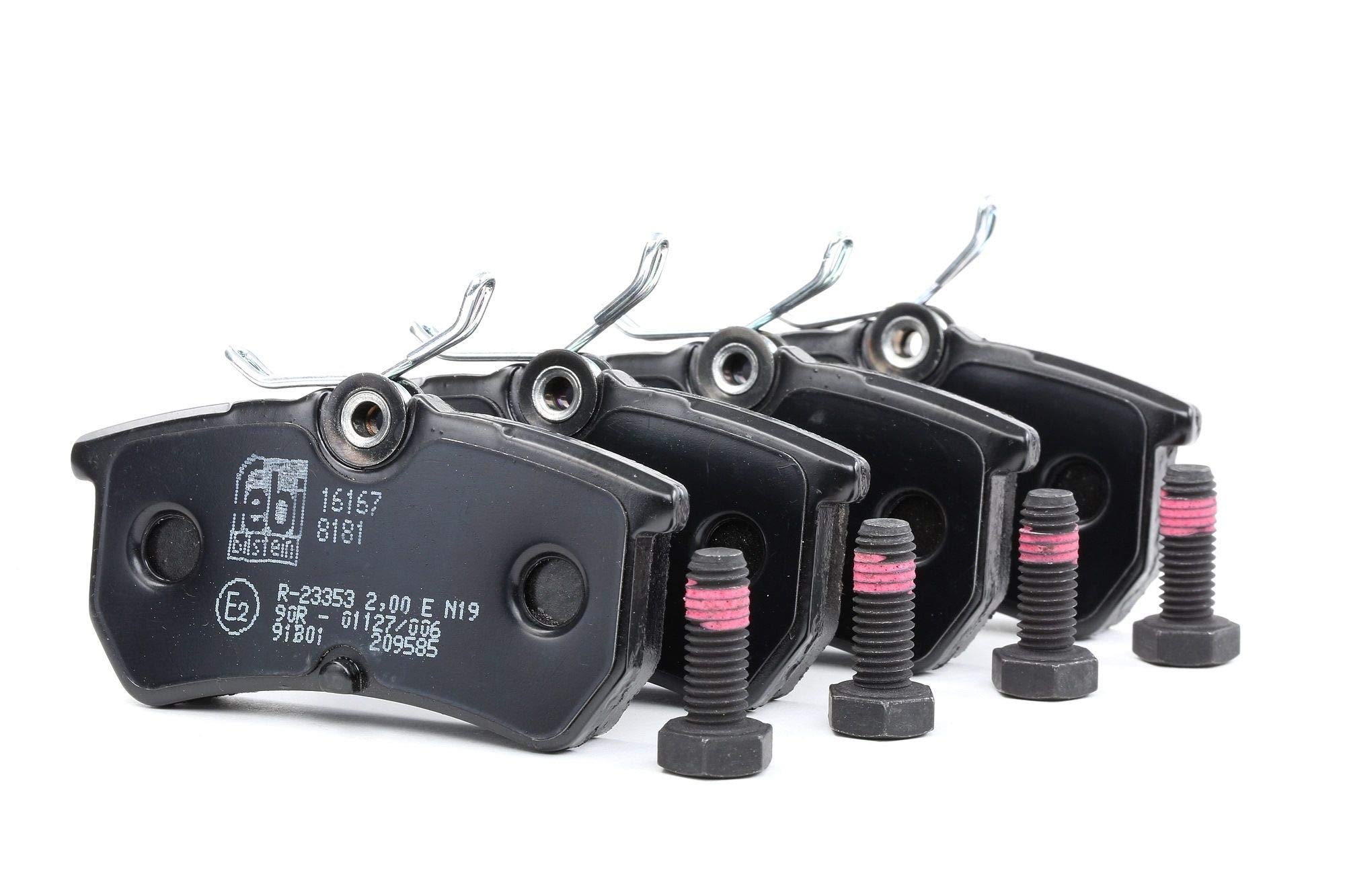 febi bilstein 16167 Brake Pad Set with bolts, 1 unit