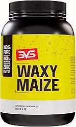 Waxy Maize - Sabor Natural, 3VS Nutrition, 1000G - Fonte de carboidratos de baixo índice glicêmico - Fornece níveis de energia constantes