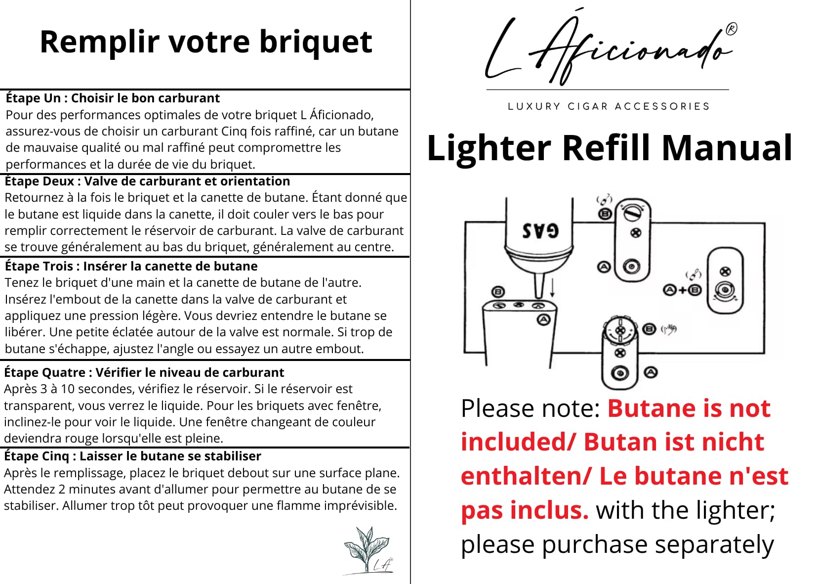 Trinitá by L Áficionado® | Briquet Tempête de Luxe | Cadeau pour Homme | Rechargeable Butane | Coffret Cadeau Premium | Assistance à Vie | Noir Satiné (Argent Platine)