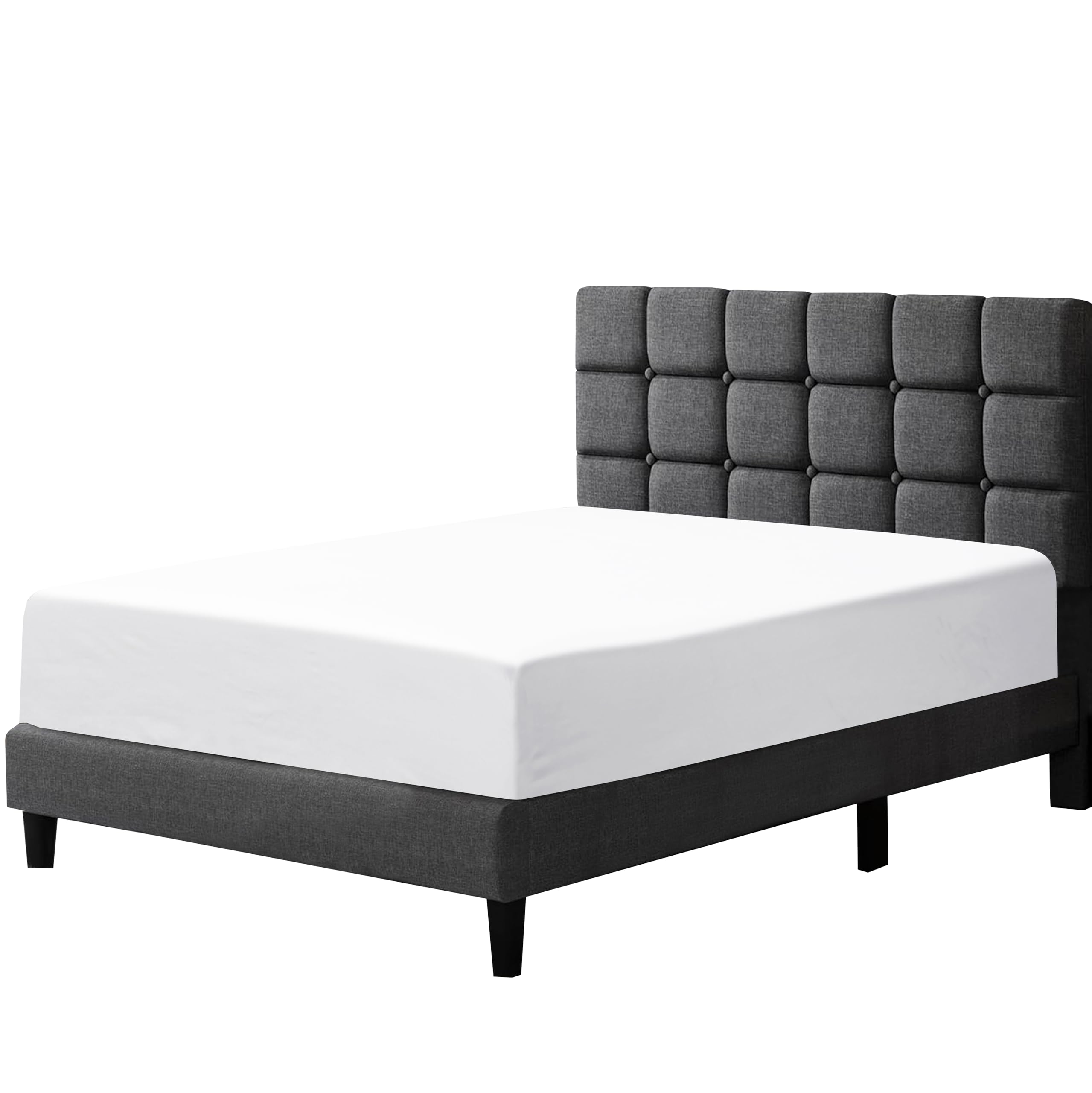 100% Egyptian Cotton Fitted Sheet Extra Deep Up to 30cm Deep Mattress Pocket 300 Thread Count Soft, Fade & Wrinkle Resistant Hotel Quality Bottom Fitted Sheets (White, King)