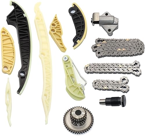 Miniatura 4 de FZJDSD Kit de cadena de distribución compatible con Volkswagen Jetta Passat Golf Beetle 2013 2014 2015 2016 2017# 06H109469AE 06K109467A8KB