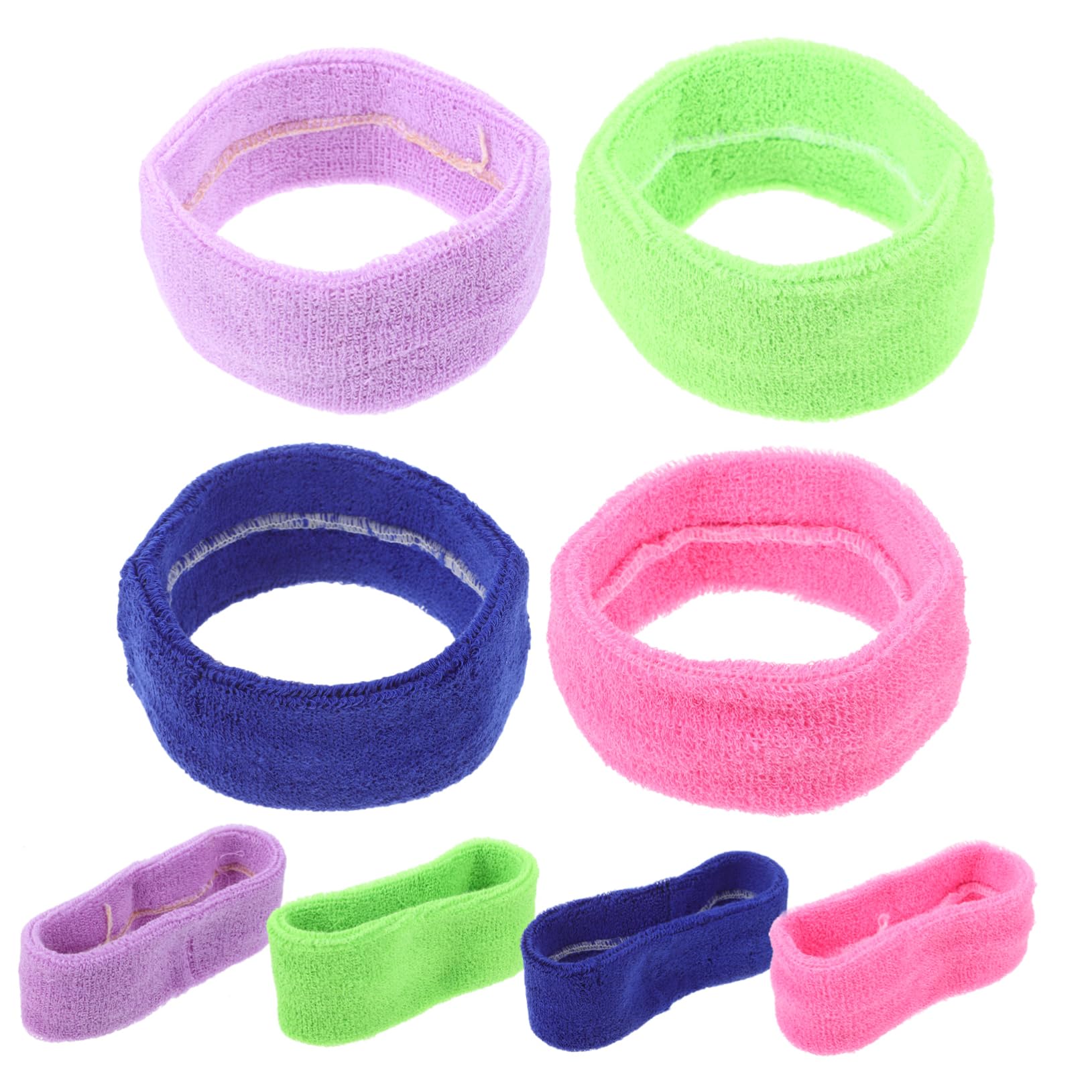 TOYANDONA Bandeau D'entraînement Salle De Sport Bande De Cheveux Gris Bande De Sueur De Sport Bandeau Anti-Transpiration Pratique Fil De Polyester