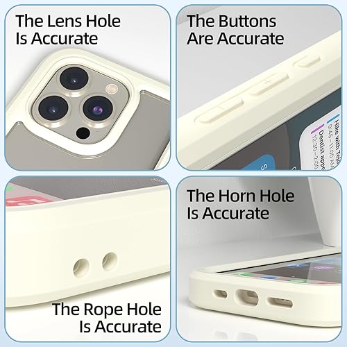 Miniatura 5 de WXR Compatible con iPhone 15 Pro Max, parachoques de silicona suave y parte trasera de policarbonato duro transparente e interior de policarbonato