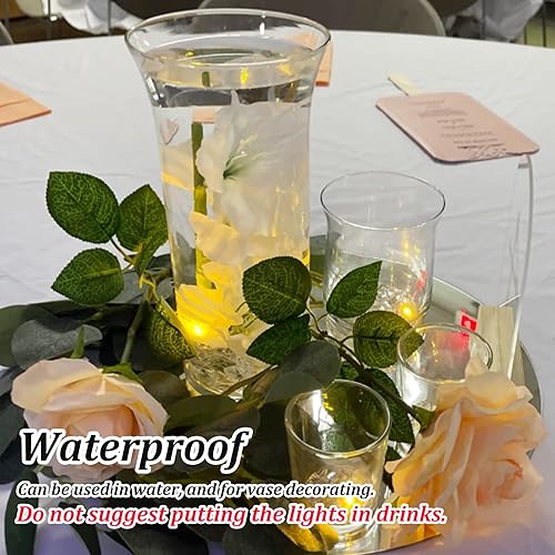 Miniatura 47 de 100 mini luces LED, globos LED iluminados para decoraciones de fiesta, luces de fiesta de neón para linterna de papel, huevos de Pascua, fiesta