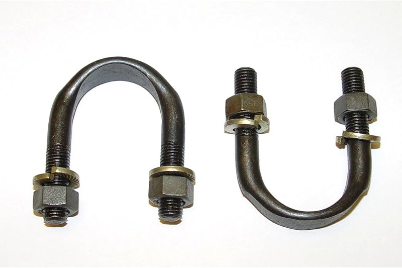 Kit de Grampos em U Omix-Ada 16582.01 para Eixo Dana 25, 27 e 30 Willys/Jeep – Par