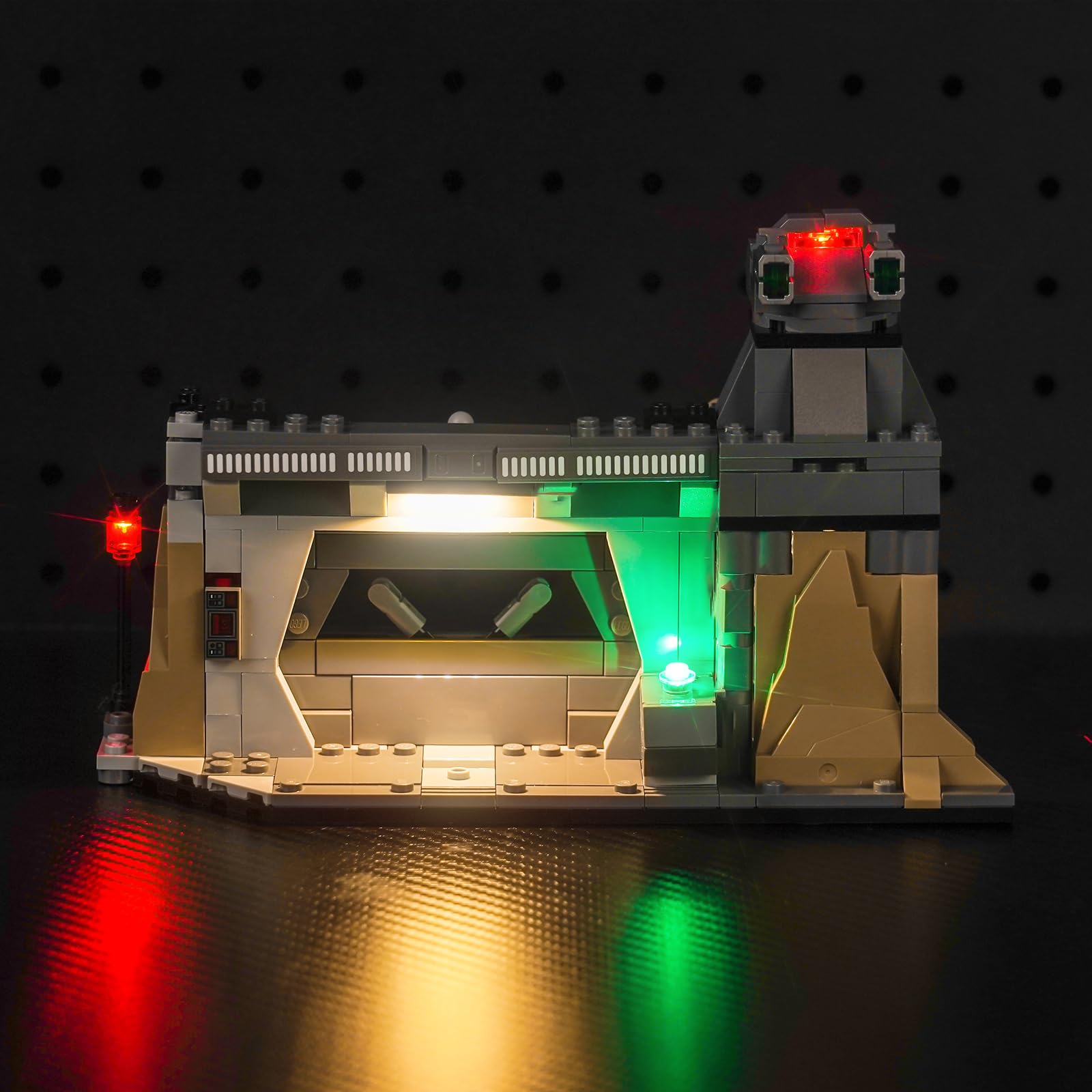 Light Kit for Lego Paz Vizsla and Moff Gideon Battle Lighting Set for Lego 75386 Paz Vizsla and Moff Gideon Battle Set