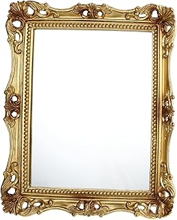 DECHOUS 1pc Decorative Vanity Mirror Makeup Vanity Table Small Mirror for Desk Hand Held Mirror Vintage Handheld Mirror Cosmetic Mirror Portable Cosmetic Mirror Exquisite Cosmetic Mirror