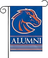 Vista 83 de Rico Industries NCAA Alumni - Bandera de jardín de doble cara de 13 x 18 pulgadas