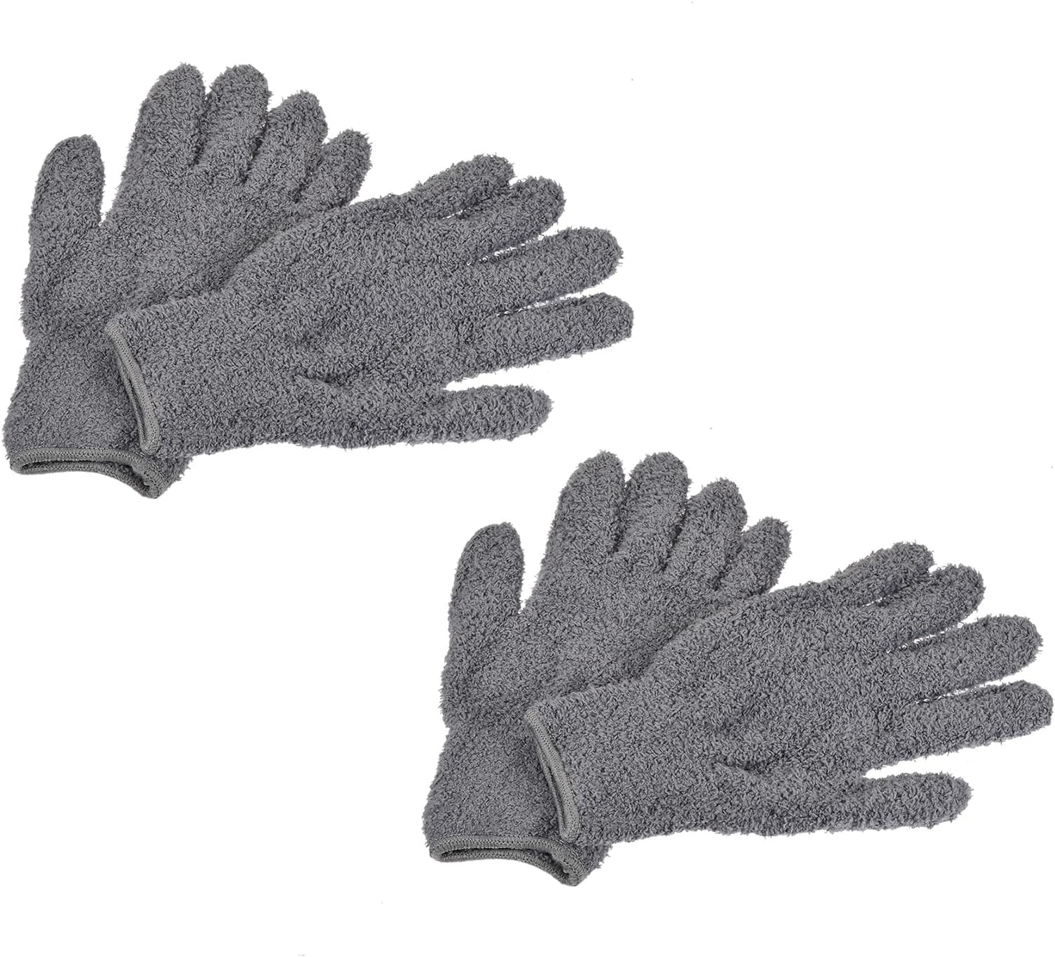 MECCANIXITY Dusting Cleaning Gloves Microfiber Mittens for Plant Lamp Window