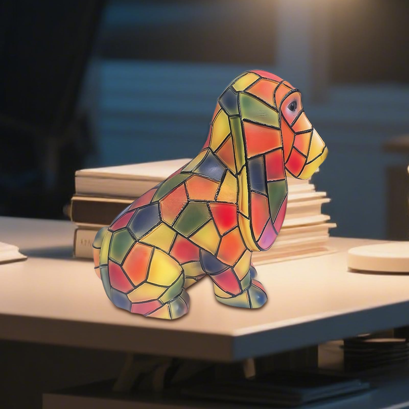 Grappige, schattige Hars Puppy Lampen