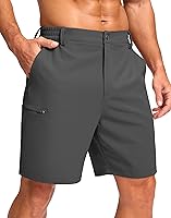GGradual Men's Quick-Dry Golf Hiking Shorts - Lightweight 4-Way Stretch, 4 Pockets, 5"/7"/9" Inseam for Work & Summer