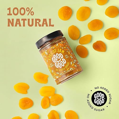 Miniatura 3 de Sweet Jams por Good Good - Mermelada de fresa chabacano frambuesa arándano (12 oz 330 gramos, sin azúcar, vegana, sin gluten, para diabéticos)