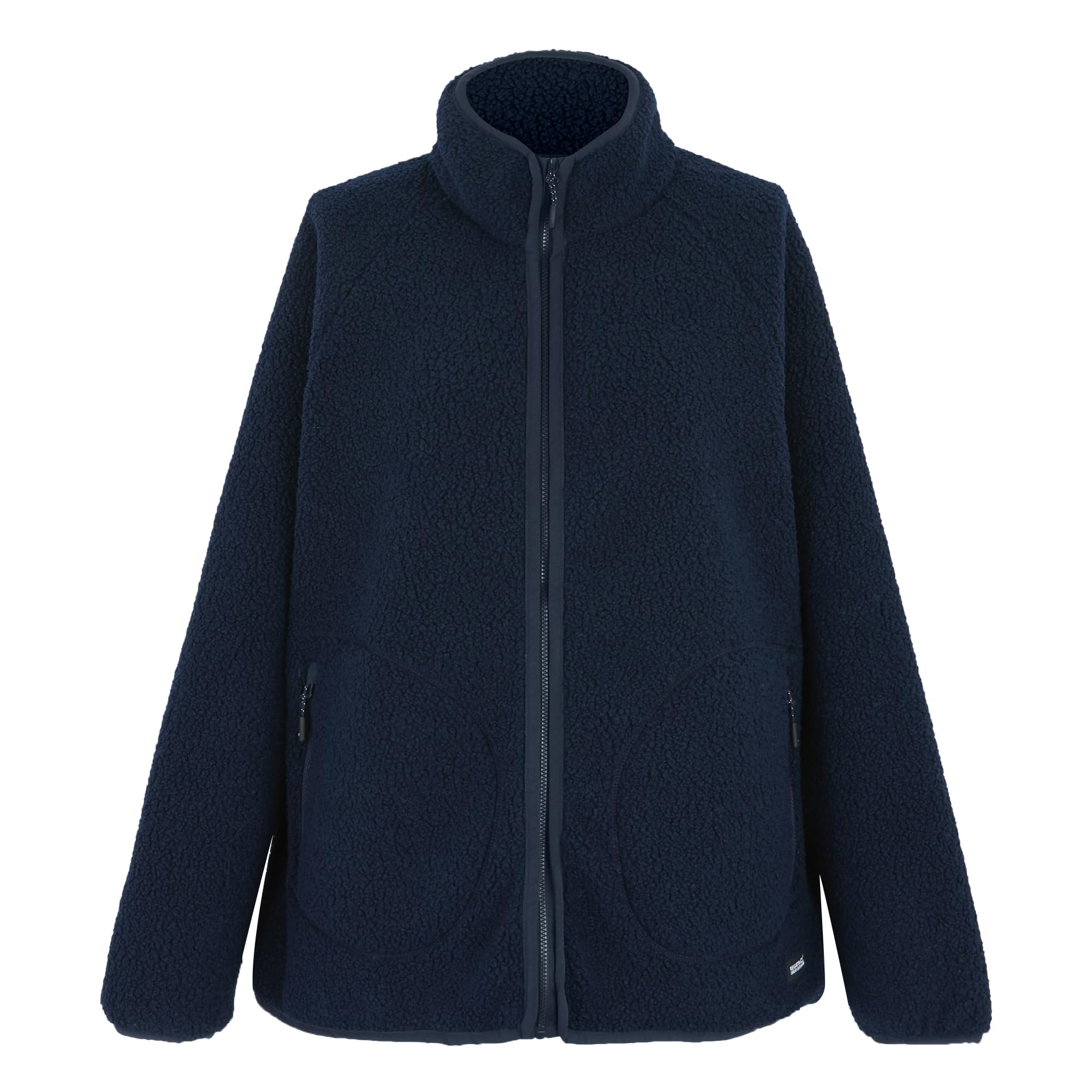 Regatta Womens Frankie Borg Full Zip Fleece Plush Stretch Warm Winter Layer Top