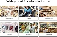 Vista 5 de Escáner de código de barras de manos QR 2D, escáner automático de código de barras QR 2D de pantalla grande, lector UPC de escaneo omnidireccional