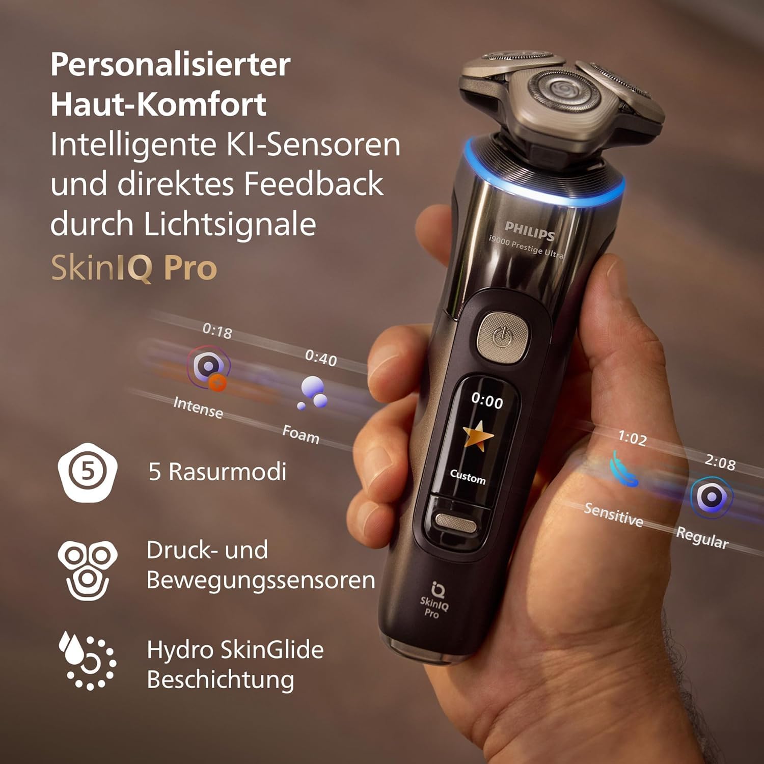Amazon.co.jp: Philips Razor i9000 Prestige ウルトラウェット&ドライ