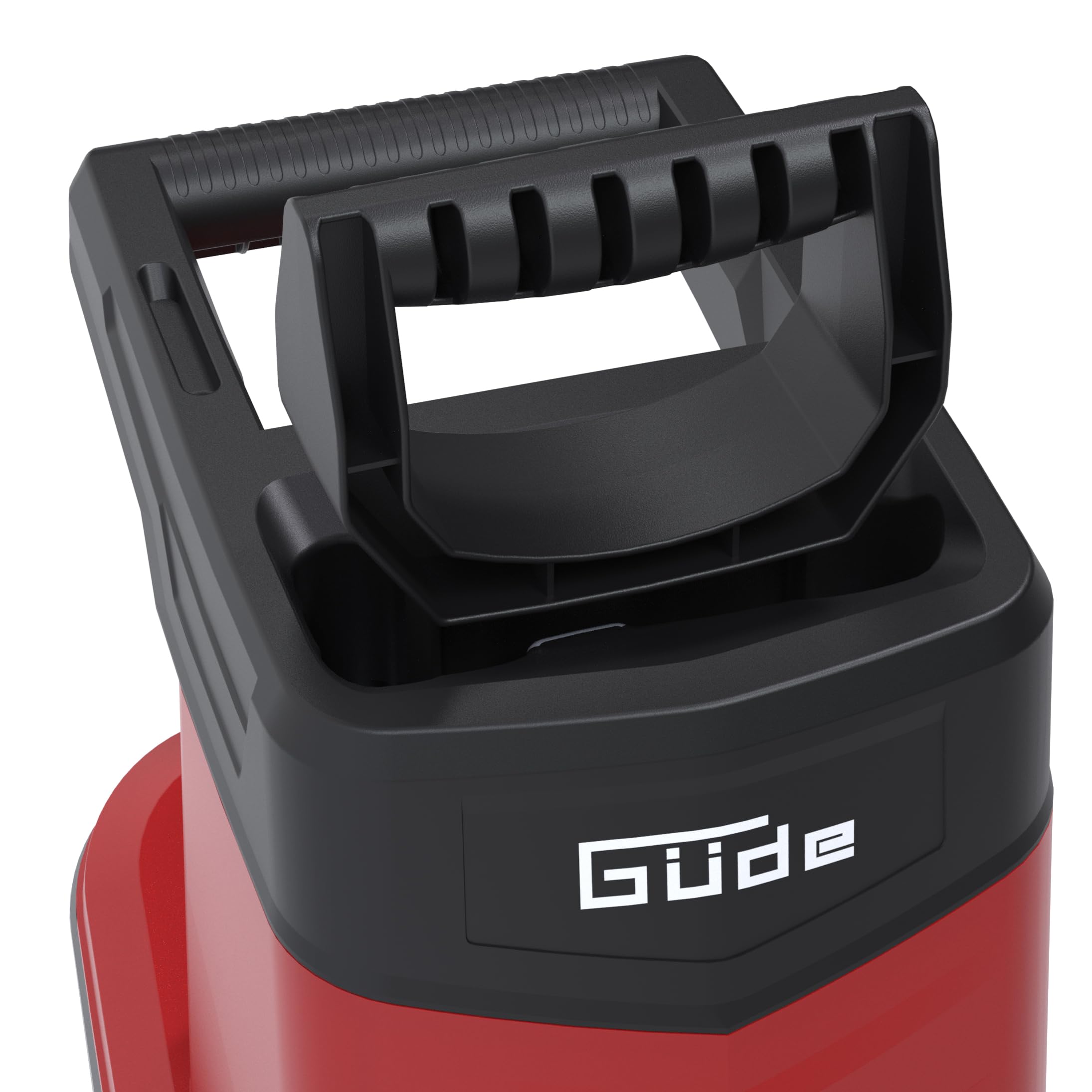 Güde Elektro-Gartenhäcksler GEH 2500, 2500 Watt, 45 mm maximale Aststärke | Messerhäcksler, kraftvolles Zerkleinern von Gartenmaterial, 50 l Fangsackvolumen, Fahrgestell mit zwei Transportrollen