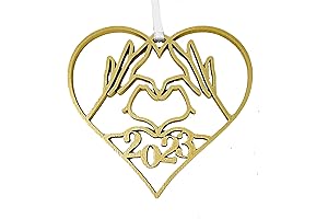 Love Hands Sign Christmas Ornament: A Heartfelt Expression of Love