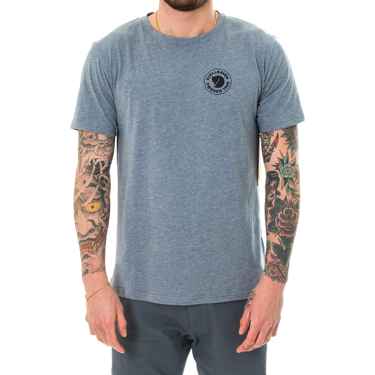 FJALLRAVEN 1960 Logo T-Shirt M Camiseta de Manga Corta Hombre