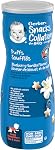 GERBER Puffs Blueberry Vanilla Baby Snacks, Case of 6, 252 g