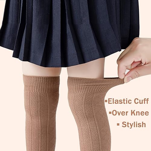 Miniatura 5 de Calcetines hasta la rodilla para bebé, 35 pares, calcetines hasta la rodilla, calcetines de algodón sin costuras, calcetines de tubo unisex para