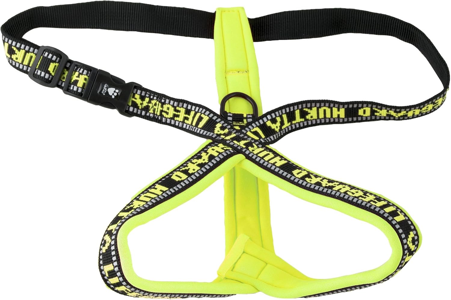 Amazon Hurtta（フルッタ） ライフガードパッド入りYハーネス 蛍光イエロー 110cm フルッタ (Hurtta