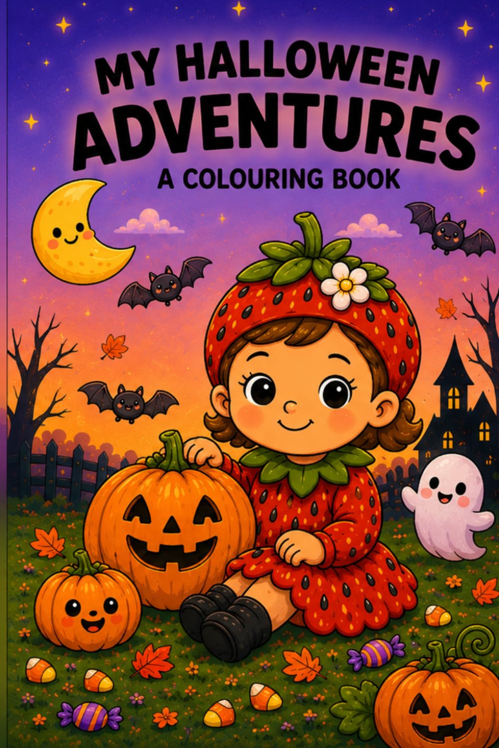 My Halloween Adventures: A coloring book
