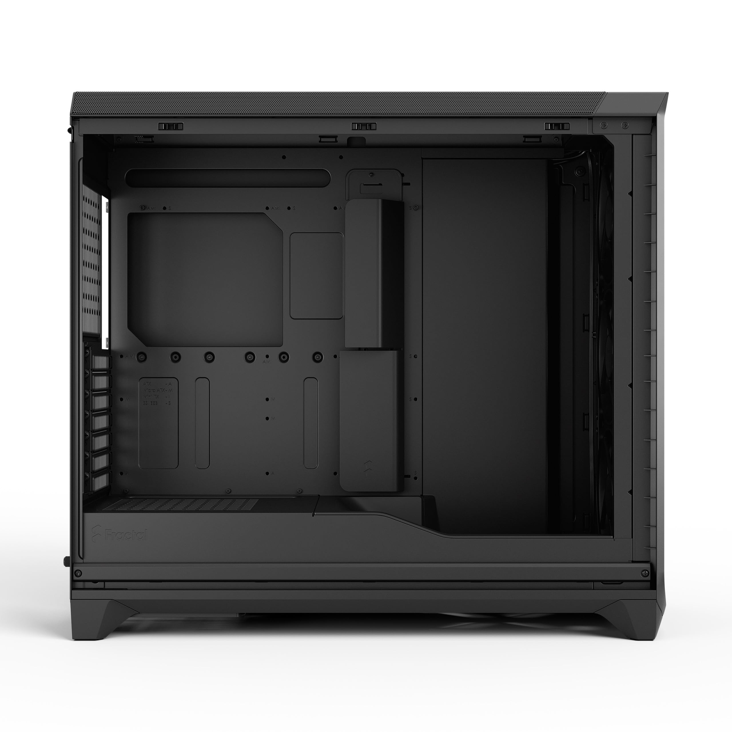 Fractal Design Meshify 3 XL Nero Vetro Temperato Tozzo - Case Gaming con Alta Ventilazione, Pannello Frontale a Rete, Ventole LCP, Compatibile con Radiatori Grandi