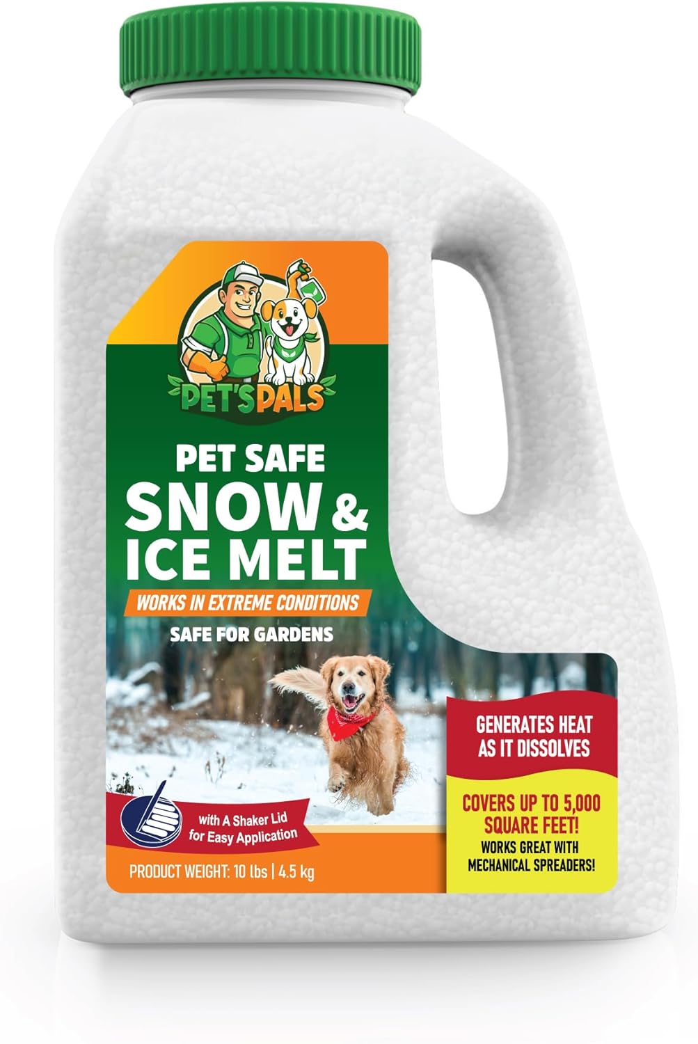PET'S PALS Pet Safe Snow & Ice Melt Calcium Chloride