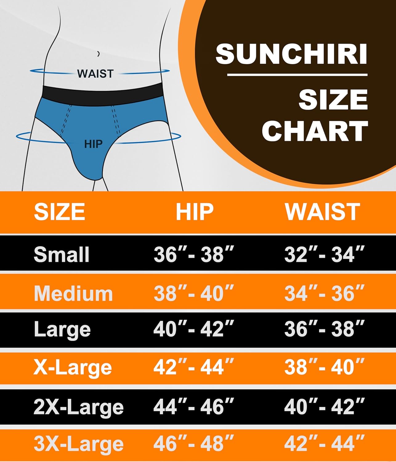 Incontinence Underwear for Men, 150ML Absorbent Washable Protective Leak Proof Reusable, Briefs 3 Pack (Multicolor01, Medium) - Image 6