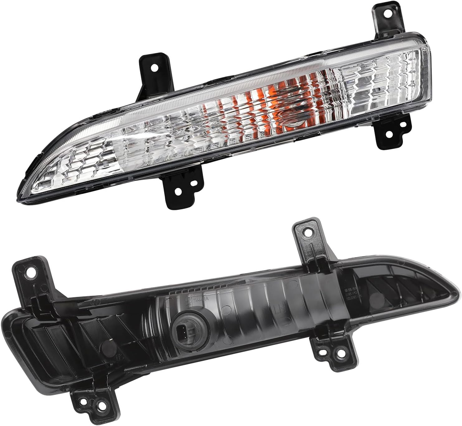PENSUN Turn Signal Light for 2013-2017 Chevy Traverse, Replaces GM2530135, GM2531135, Running Light w/Bulb Signal Lamp, Fog Lights