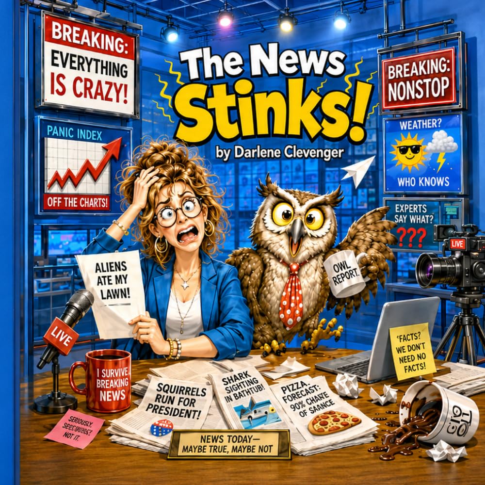 The News Stinks!: A funny book about news overload, wild headlines, and laughing through the chaos (Everything Stinks!)