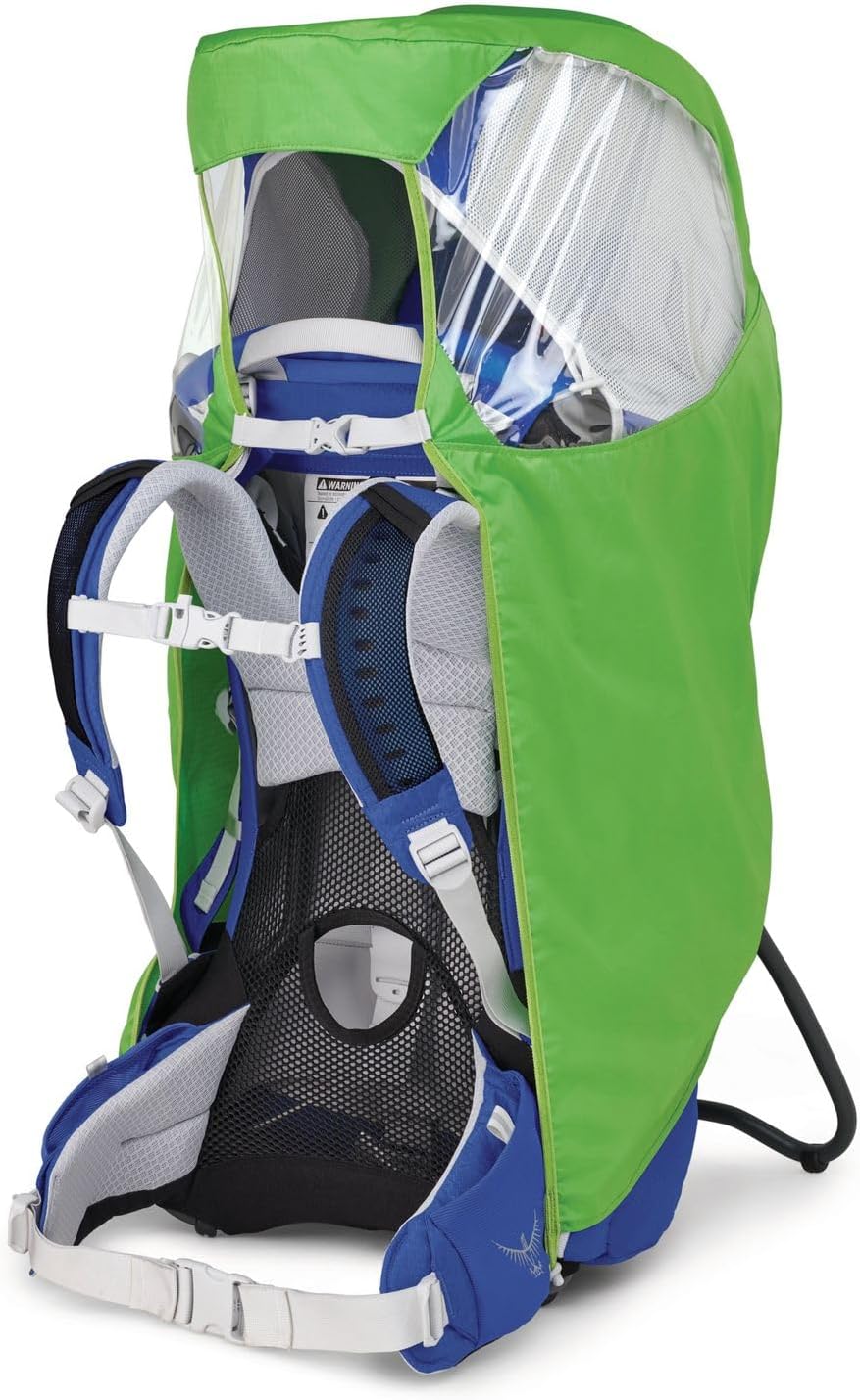Osprey Poco Child Carrier Backpack Raincover, Electric Lime