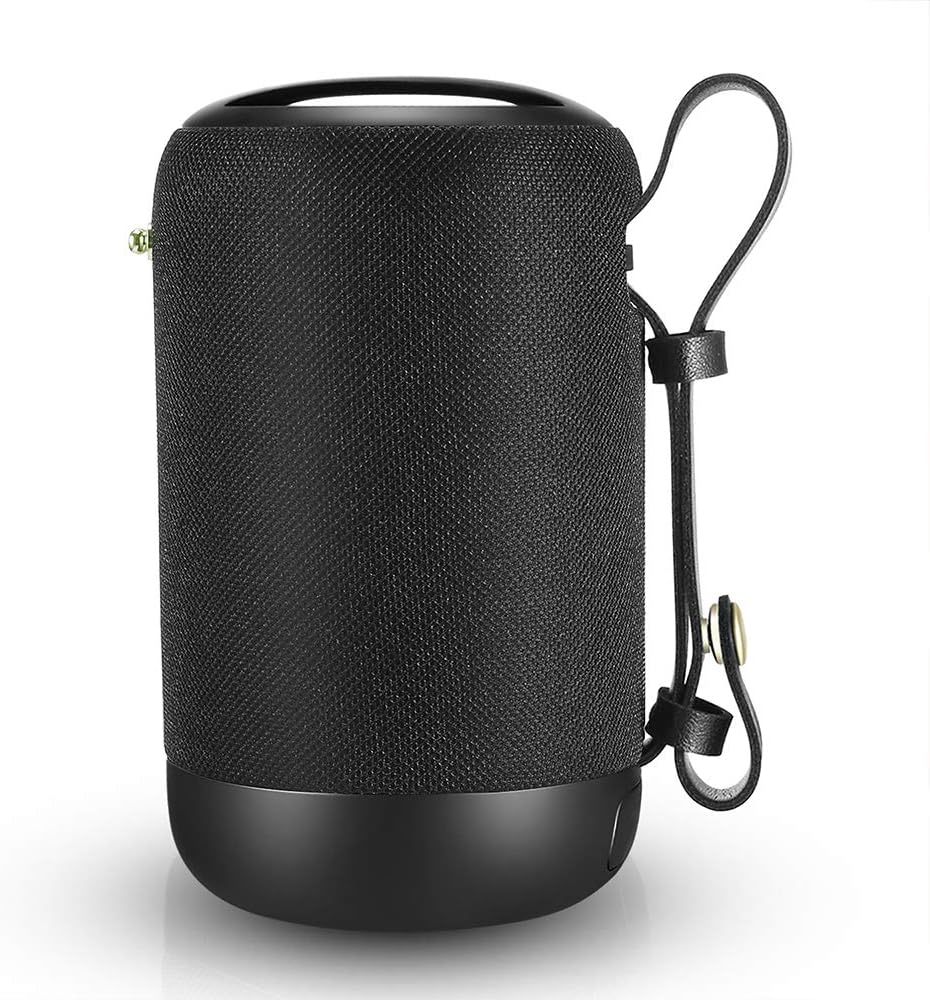 Bluetooth Speaker, 20W Waterproof Portable Bluetooth 5.0 Speakers with USB & AUX Intput, TF Card Slot, TWS Wireless Speaker with Dual Drivers Stereo Sound for Travel, Outdoor