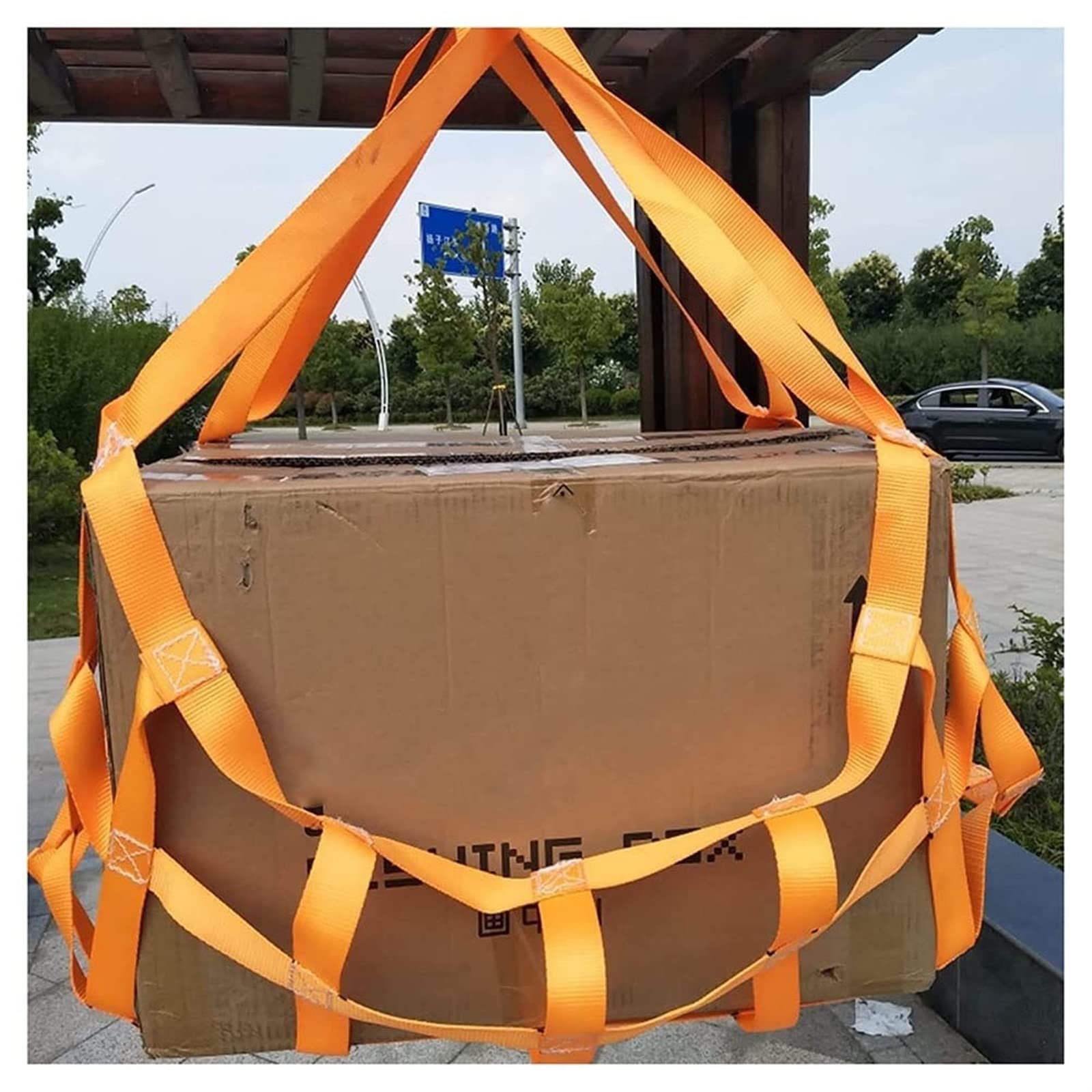 Red De Elevación Del Cargo - Malla Plana De Poliéster Para Eslingas, Robustas Correas De Transporte De Materiales De Carga, Red De Carga Elástica, Fuerte Capacidad De Carga ( Size : 1.5 X 1.5M/Mesh 10
