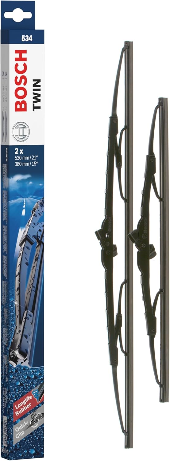 BOSCH Twin Silecek Seti Honda Jazz II (2002-2008), Toyota Yaris (2001-2005) [530/380 mm] 534 3397010271