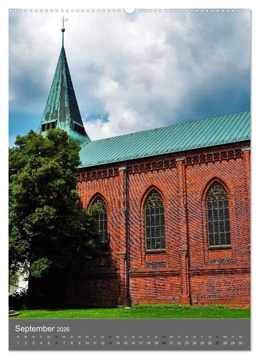 Kirchen und Klöster deutsche Kleinode (hochwertiger Premium Wandkalender 2026 DIN A2 hoch), Kunstdruck in Hochglanz: Historische Architekturen (CALVENDO Orte)