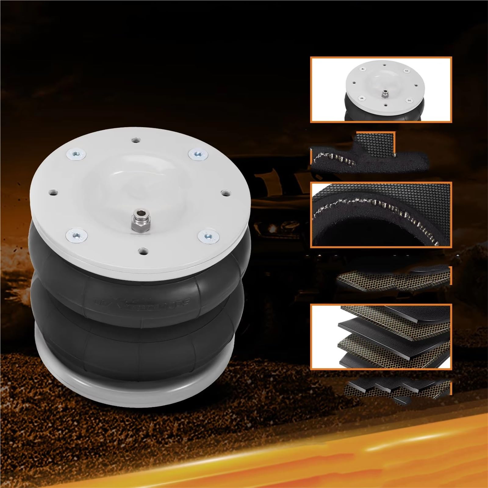Compatible Avec Peugeot Pour Boxer 1994-2023 Avec Kit D'assistance De Sac À Soufflet De Suspension Pneumatique Pour Camping-car Avec Compresseur Air Ressort Suspension
