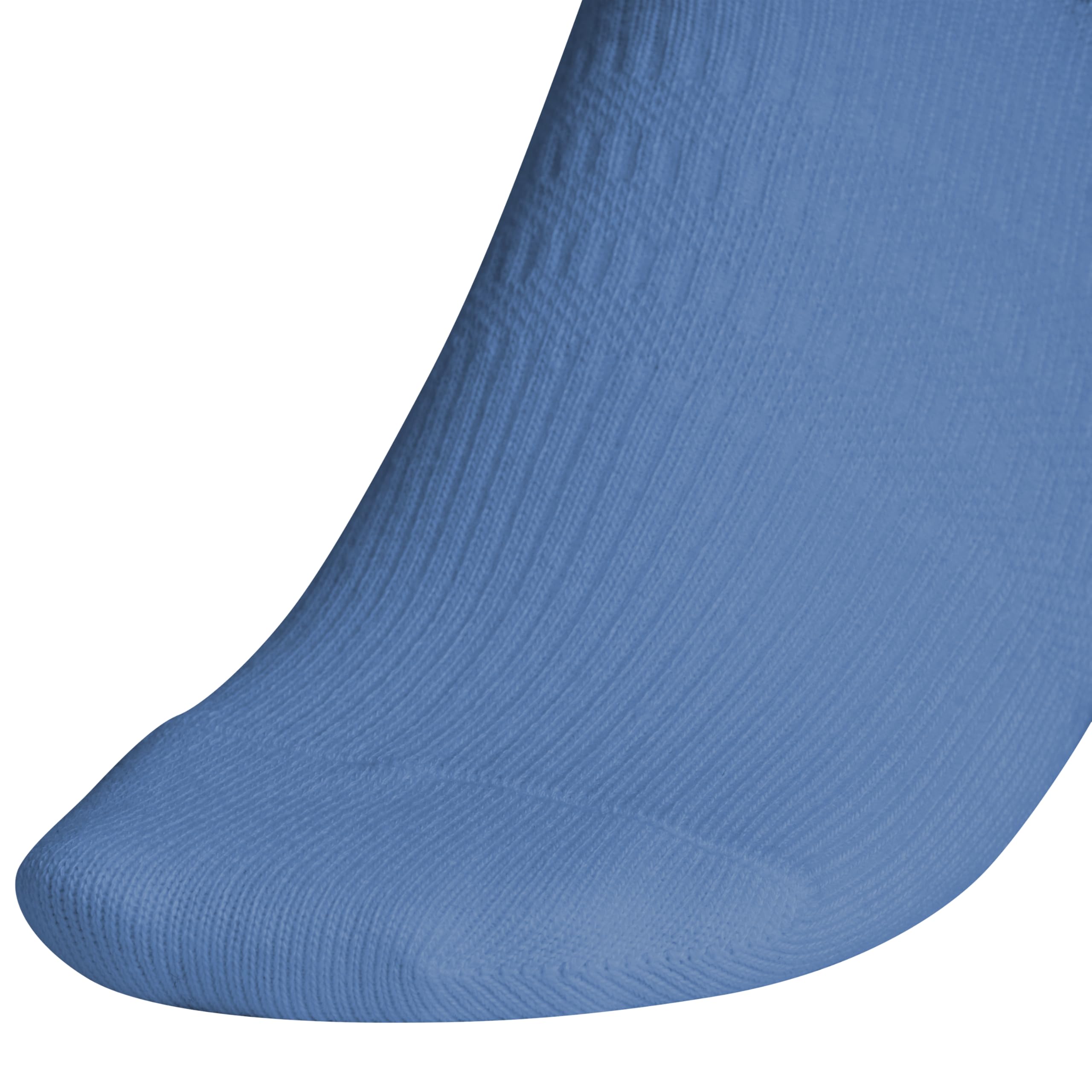 adidas 6 Paar Superlite Damen Sneaker Socken 3.0 Low Cut mit gezielter Polsterung und Fußgewölbekompression - Weiß / Orange Mandarine Halb Ice / Blau