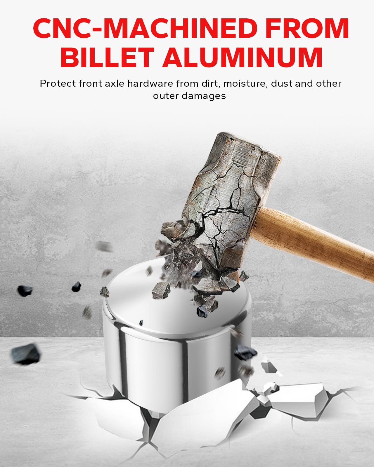 Snapklik.co : Aazicha Front Axle Nut Covers Axle Nut Caps Copatible - View #11